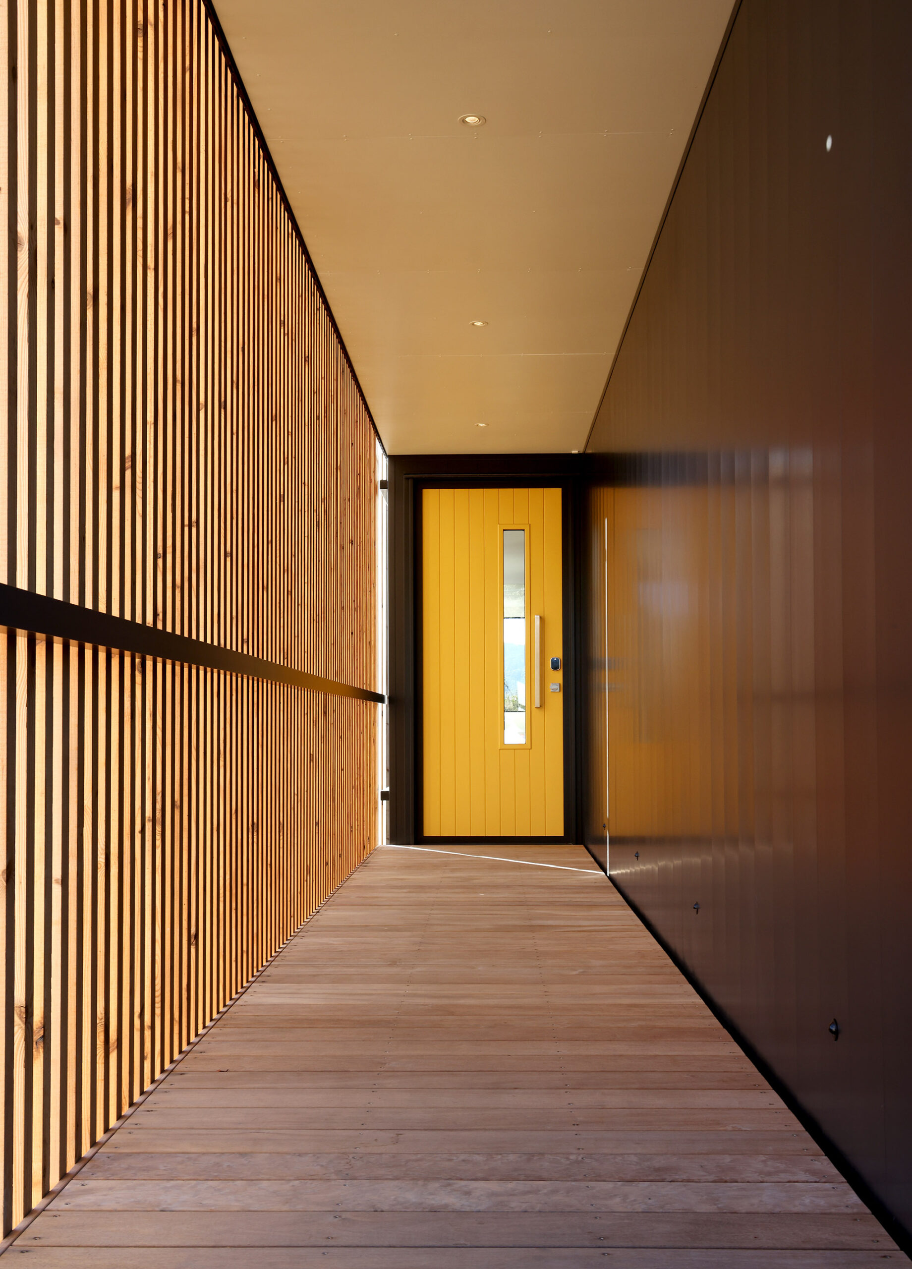 Golf Road House Hallway and Door